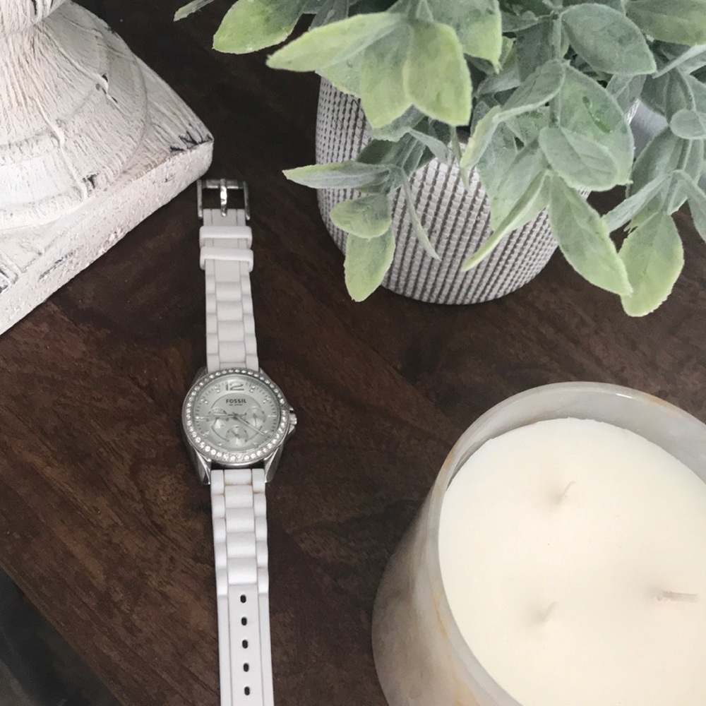 Silicone band Fossil Watch 🗝